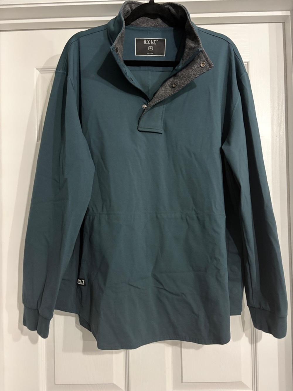 BYLT Premium Basics Elite + Fairway Drop-Cut Pullover Deep Pacific XL
